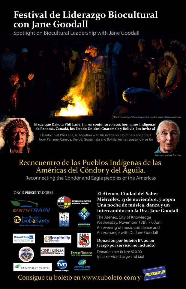 Previous (2103) Flyer from the Meeting of the Eagle and Condor, Blessing Ceremony.