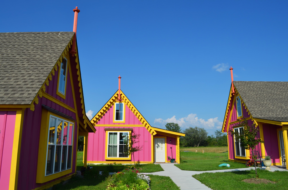 Pink Cottages at Boiceville