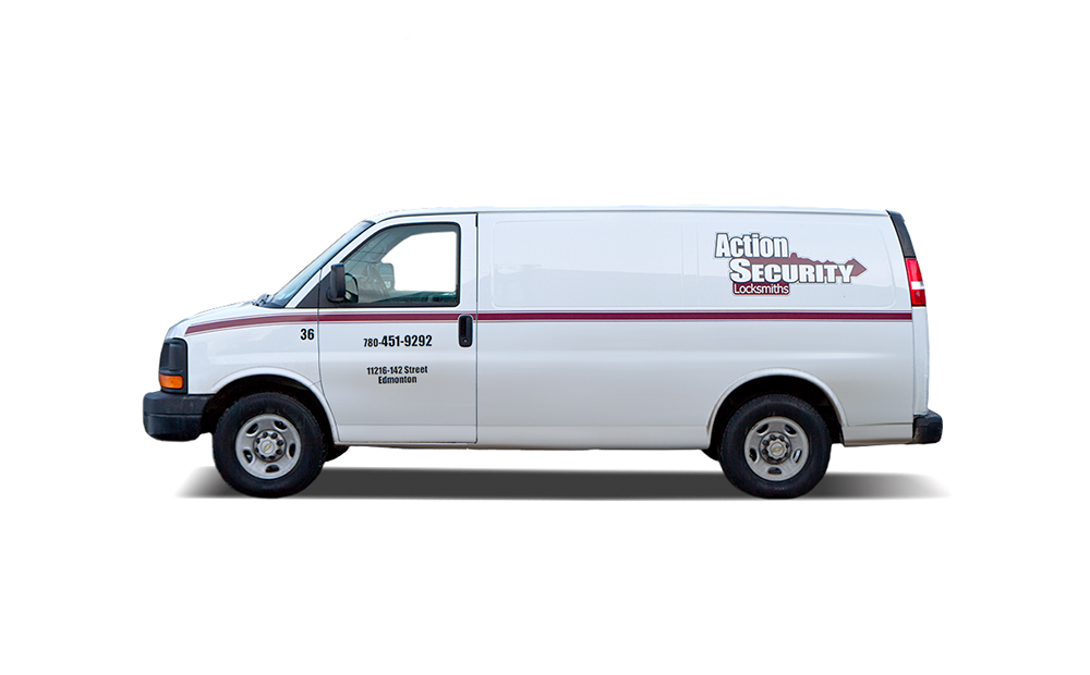 Our fleet of service vehicles is comprised of fully stocked mobile service units staffed by our knowledgeable, licensed Journeyman locksmiths and apprentices.
