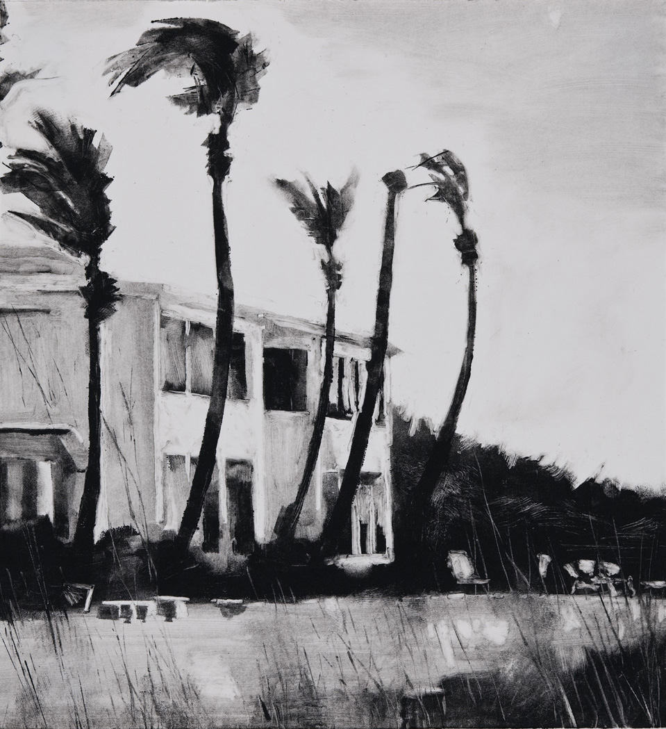 Gasparilla #2, monotype, 12" x 11", 2012