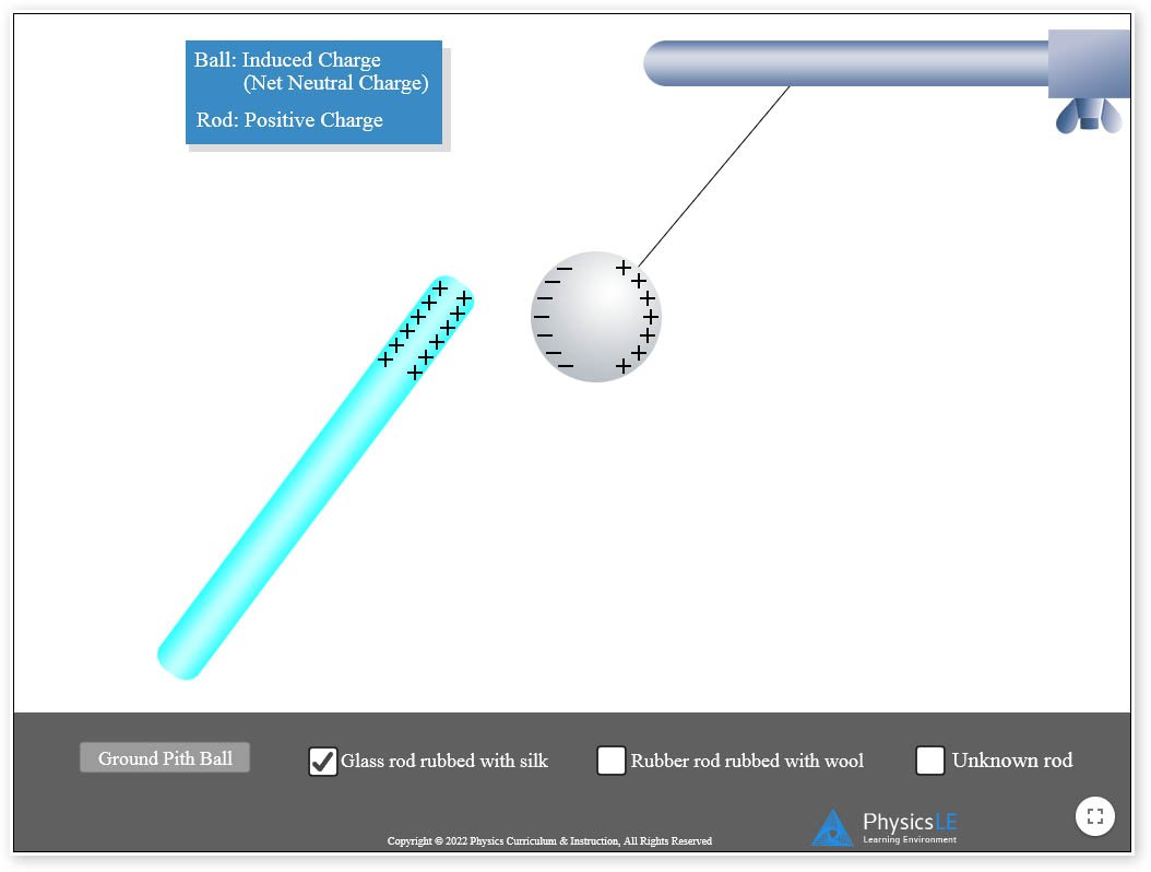 Physics Simulation - Induced Charge