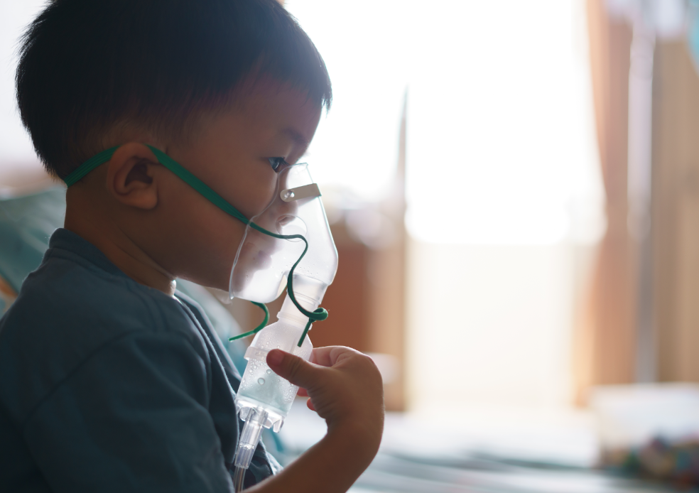 Moho, asma y trastorno de estrés postraumático: los niños son los más afectados