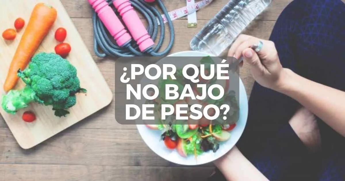 si no como y hago ejercicio bajo de peso