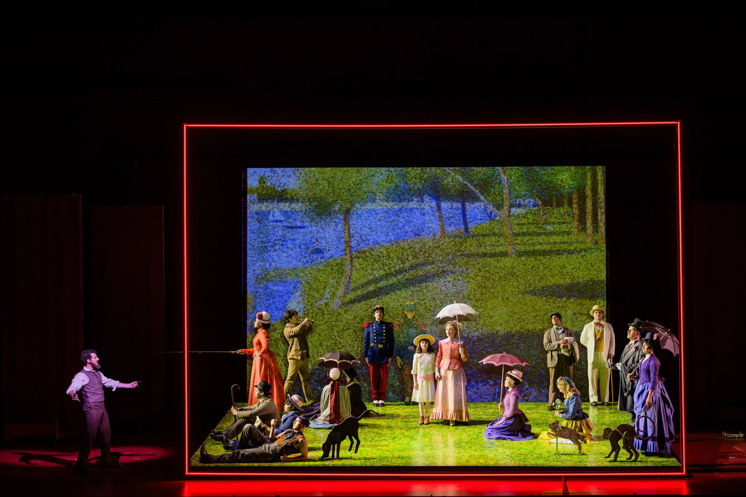 1884 The full cast recreates Seurats painting.jpg
