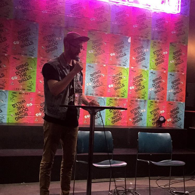 Micah Salkind at Phil Collins' Bring Down The Walls