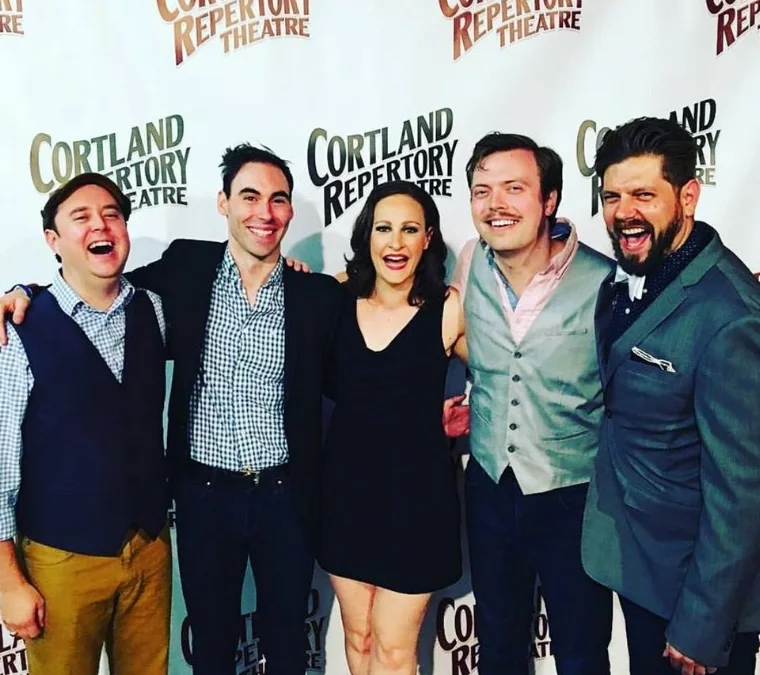 L-R: Jason Shipman, Nicholas Wilder, Leah Gabriel, James Taylor Odom, Dustin Charles.