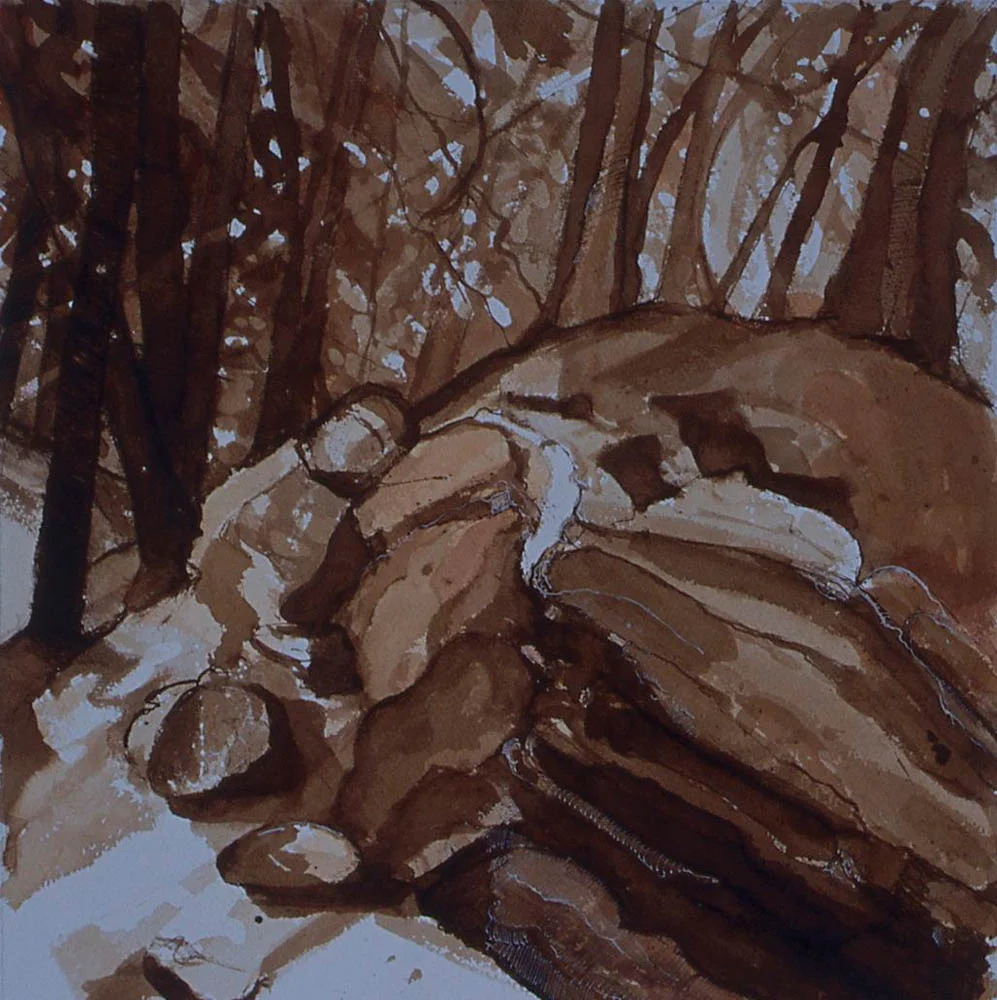 Huge Rock Study, #27