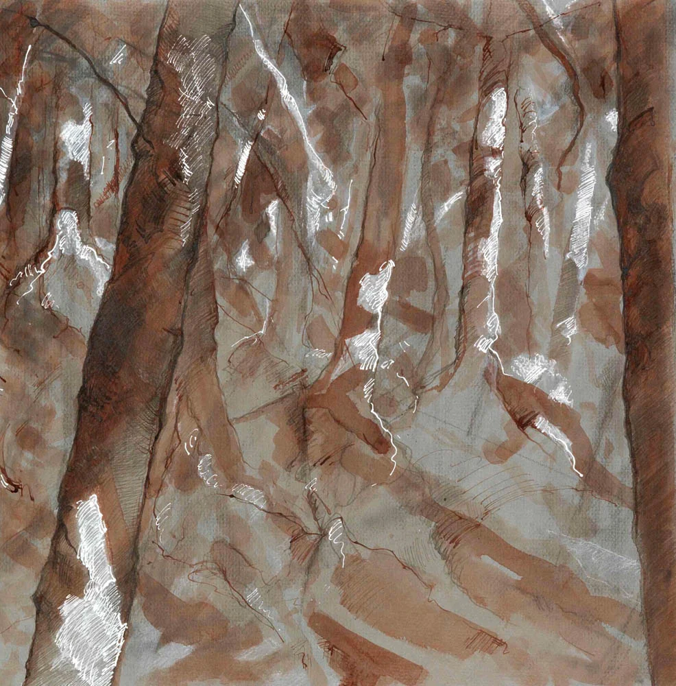 Slanted Landscape, Study #42