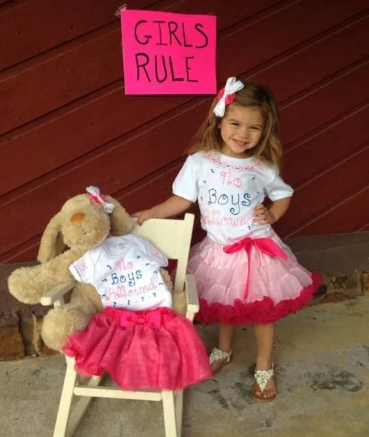 Kirsty let her daughter be the one to share about her new baby sister!