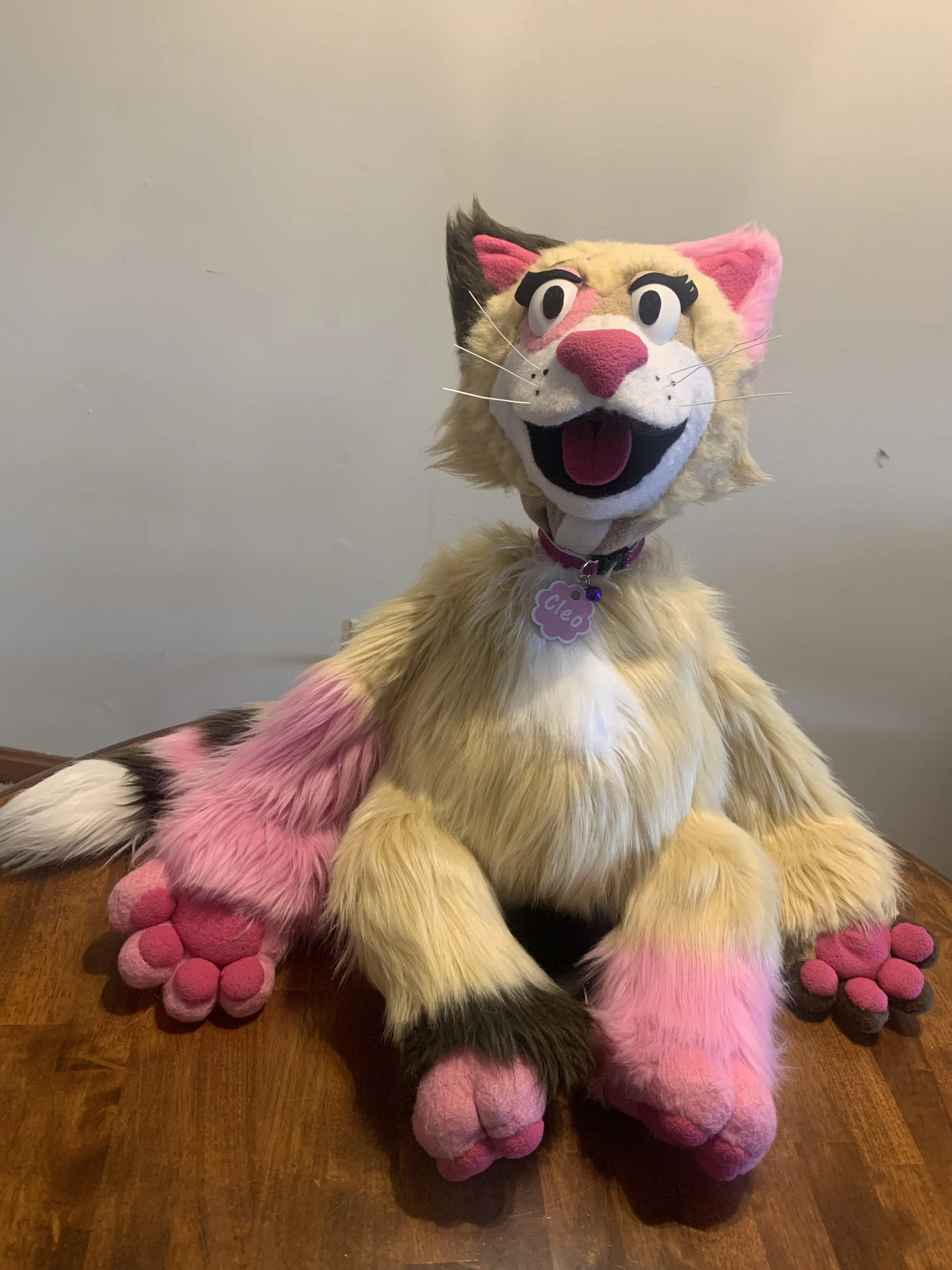 Completed Cleo Puppet