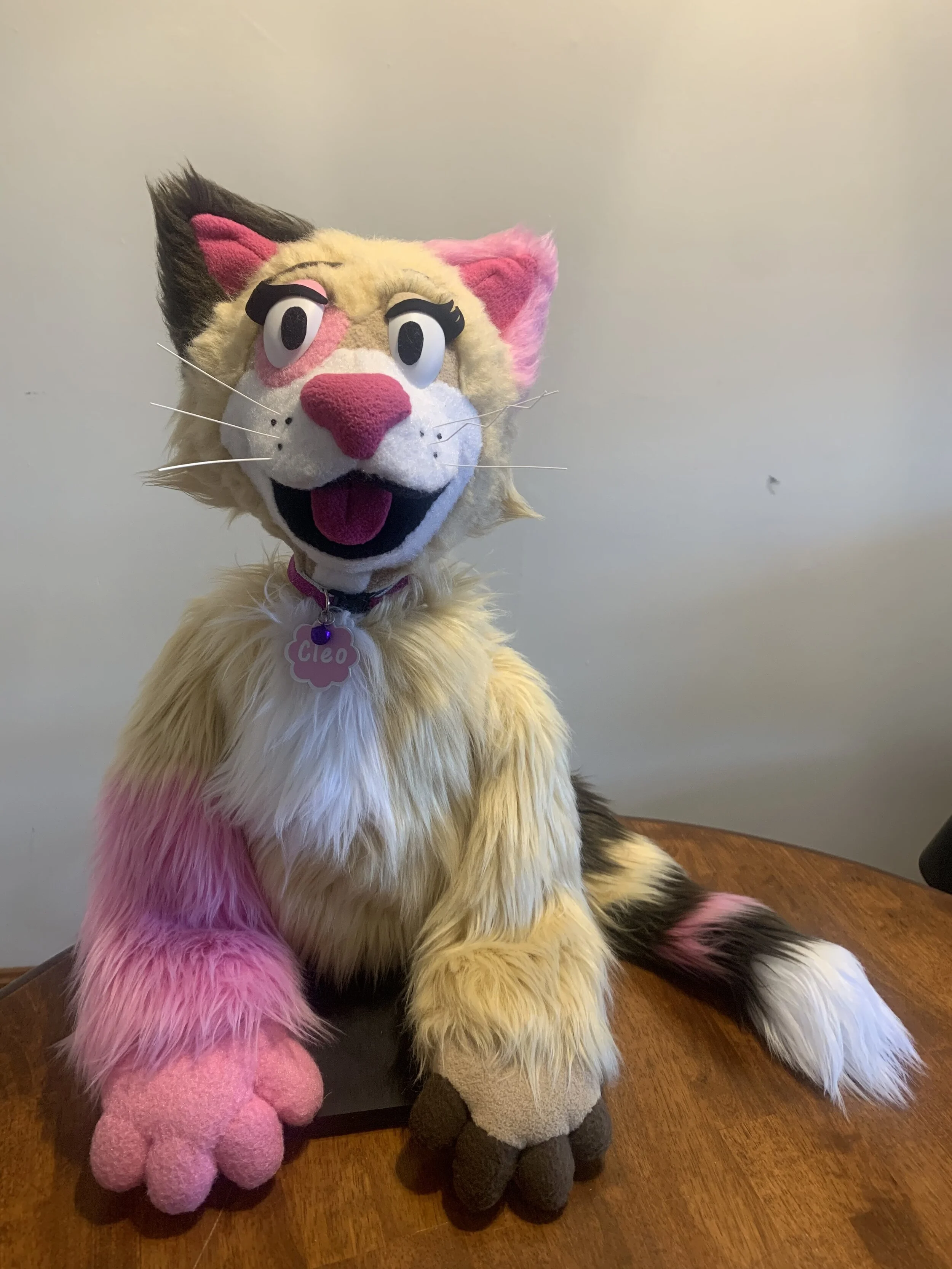 Completed Cleo Puppet