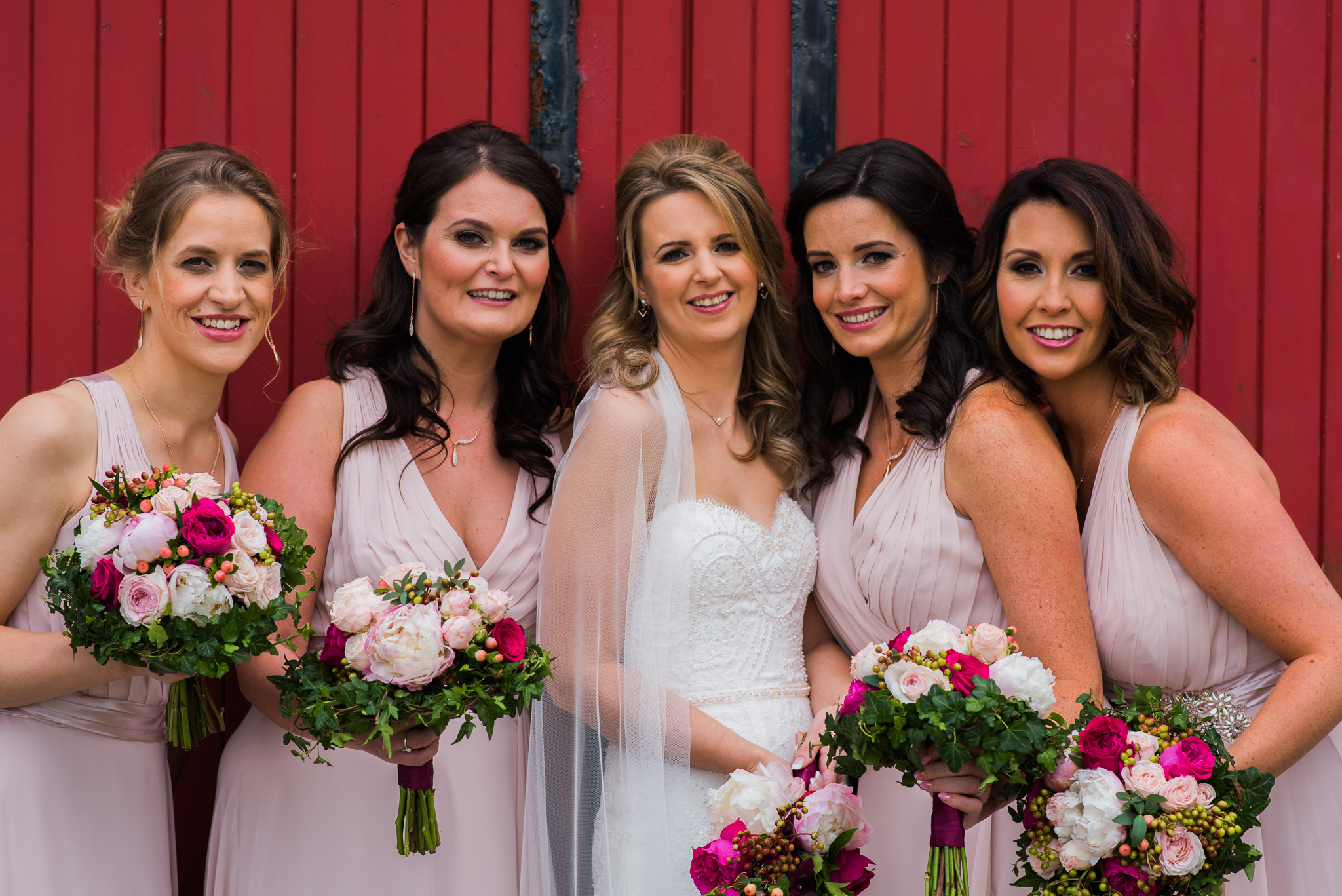 Kinkell Byre Bridesmaids Bride