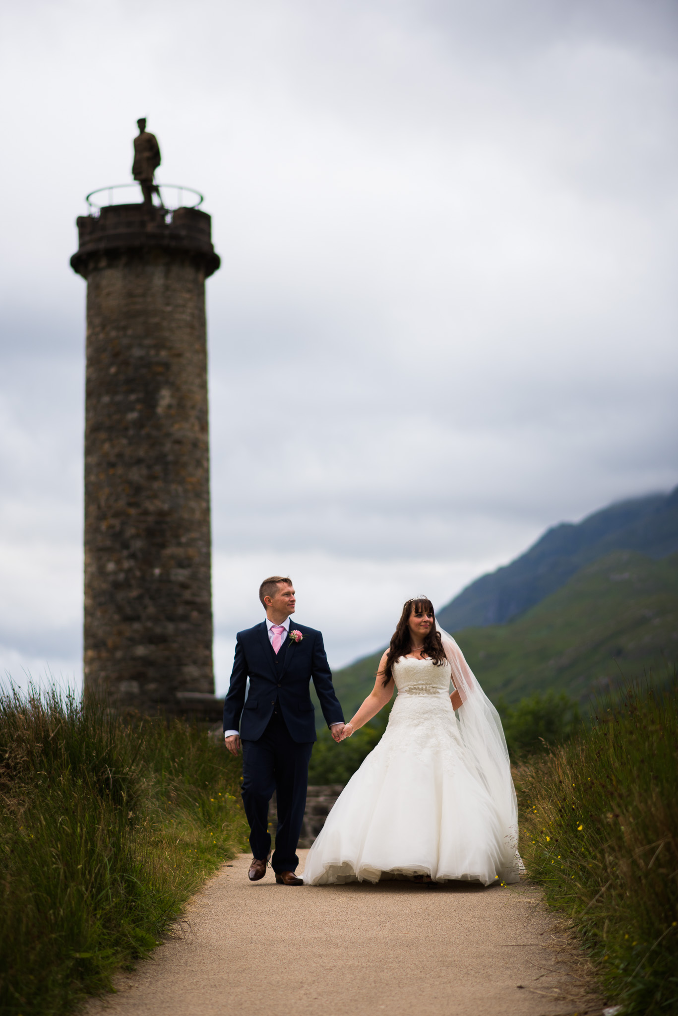 Glenfinnan Monument Wedding Scotland