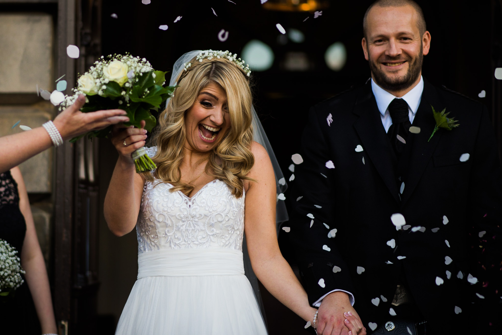 St Andrews in the Square Wedding Confetti