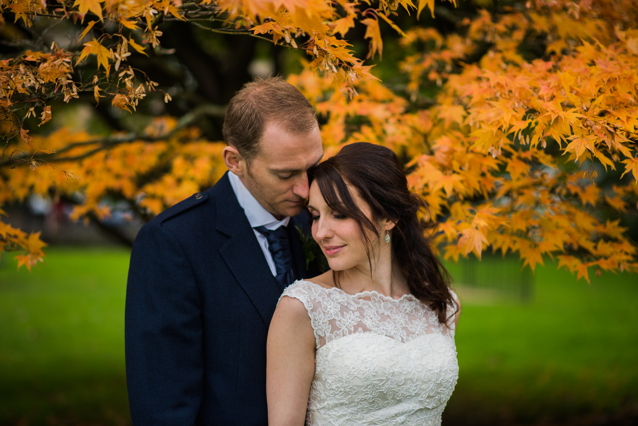 Glasgow Wedding at Botanic Gardens