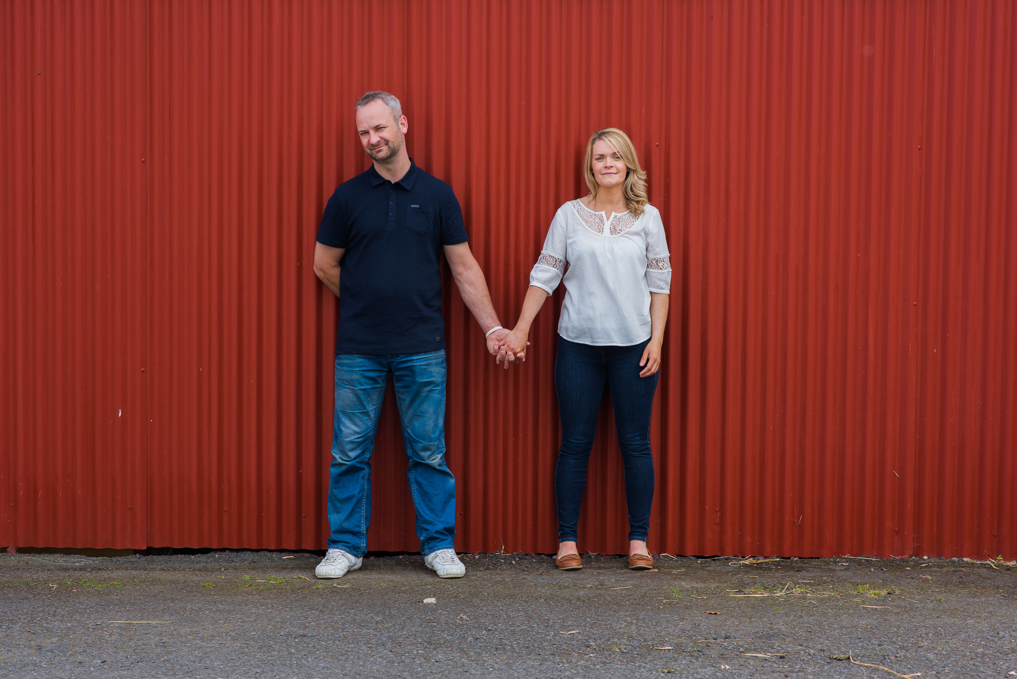 Dalduff Farm Barn Engagement