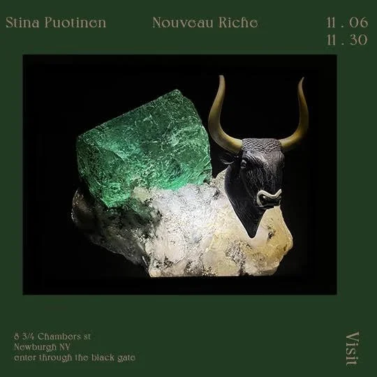 Solo exhibition at Visit, Newburgh NY 11.6.24 - 11.30.24 EXTENDED through 12.14.24