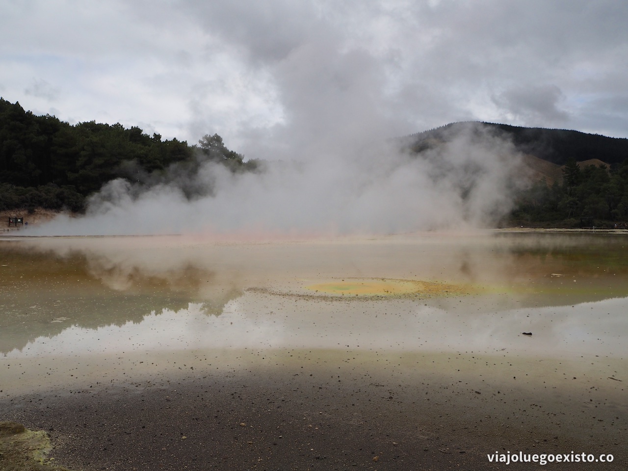 Rotorua, zona volcánica y de cultura maorí