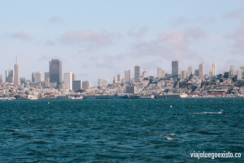  Vistas de la bahía de San Francisco, desde Alcatraz 