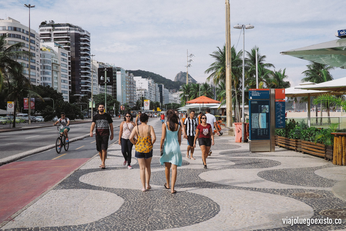  Paseo marítimo de Copacabana 
