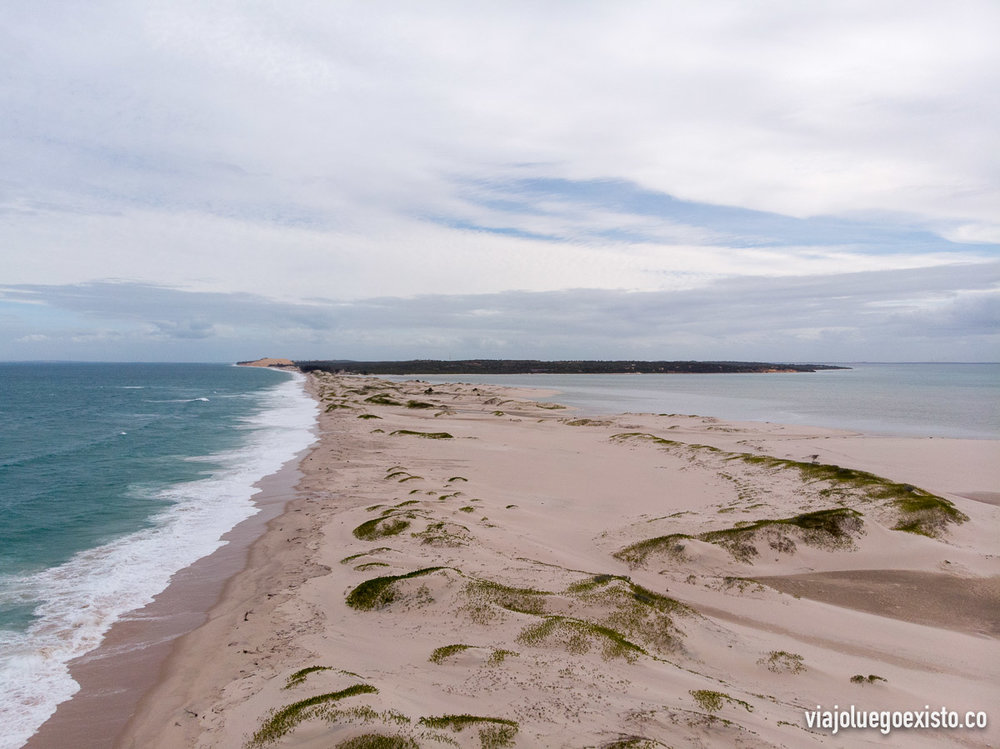  Vistas de la isla de Benguerra, que visitamos antes de volver a Vilanculos 