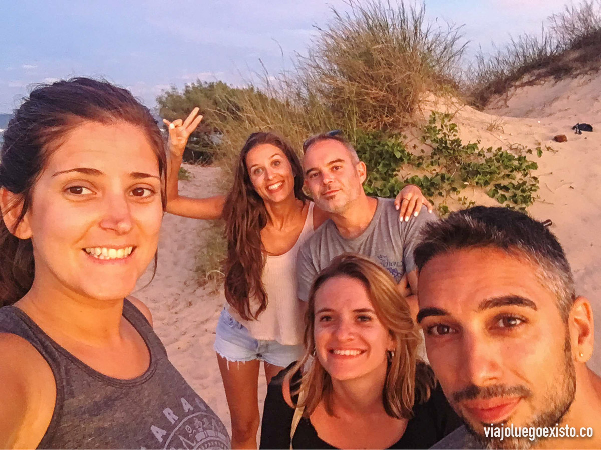 El súper equipo con el que disfrutamos de Tofo