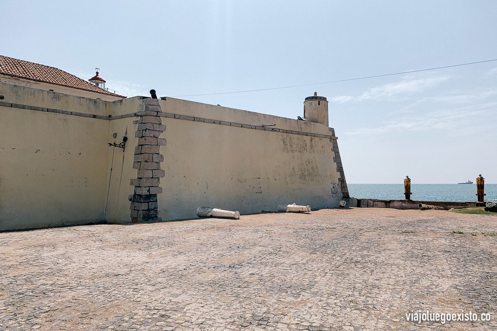  Fuerte de Sao Sebastiao desde fuera, una visita muy recomendada. 