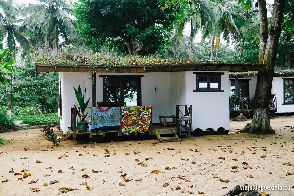  Nuestra cabaña en la playa, en el Jale Eco Lodge 