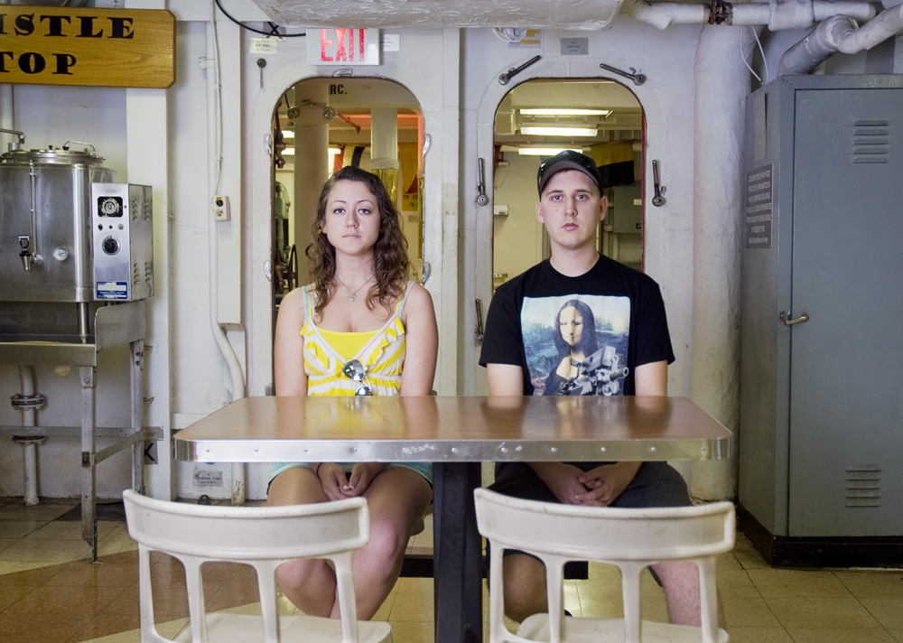 Nicole & Nathan Blanton Battleship Missouri Memorial, Dec. 2, 2010 Archival Pigment Print, 27.5" x 19.5"
