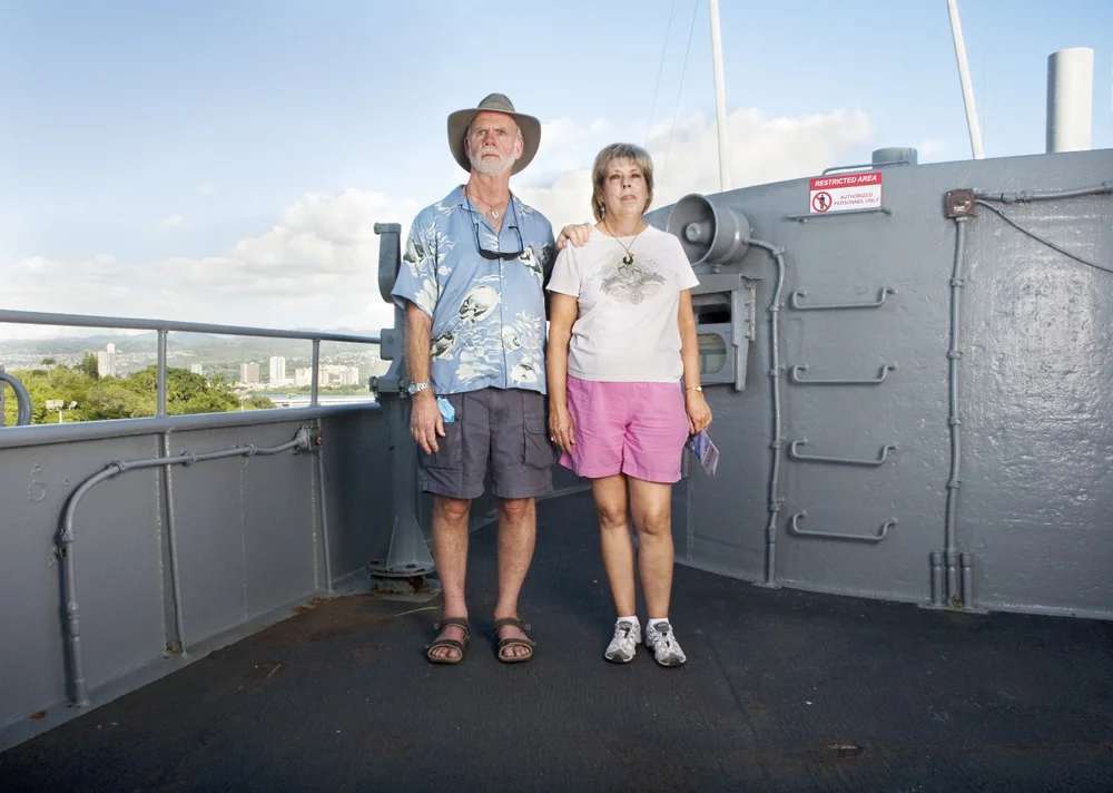George & Lynn Buchman Battleship Missouri Memorial, Dec. 16, 2010 Archival Pigment Print, 27.5" x 19.5"