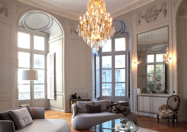 Romantic French Greige, via Haute Design .