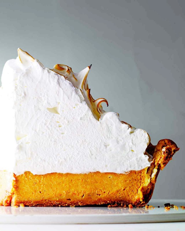 My Domaine - Pumpkin Meringue Pie. 