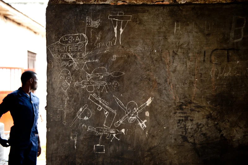 Muzenze prison. Goma, DRC. (2014)