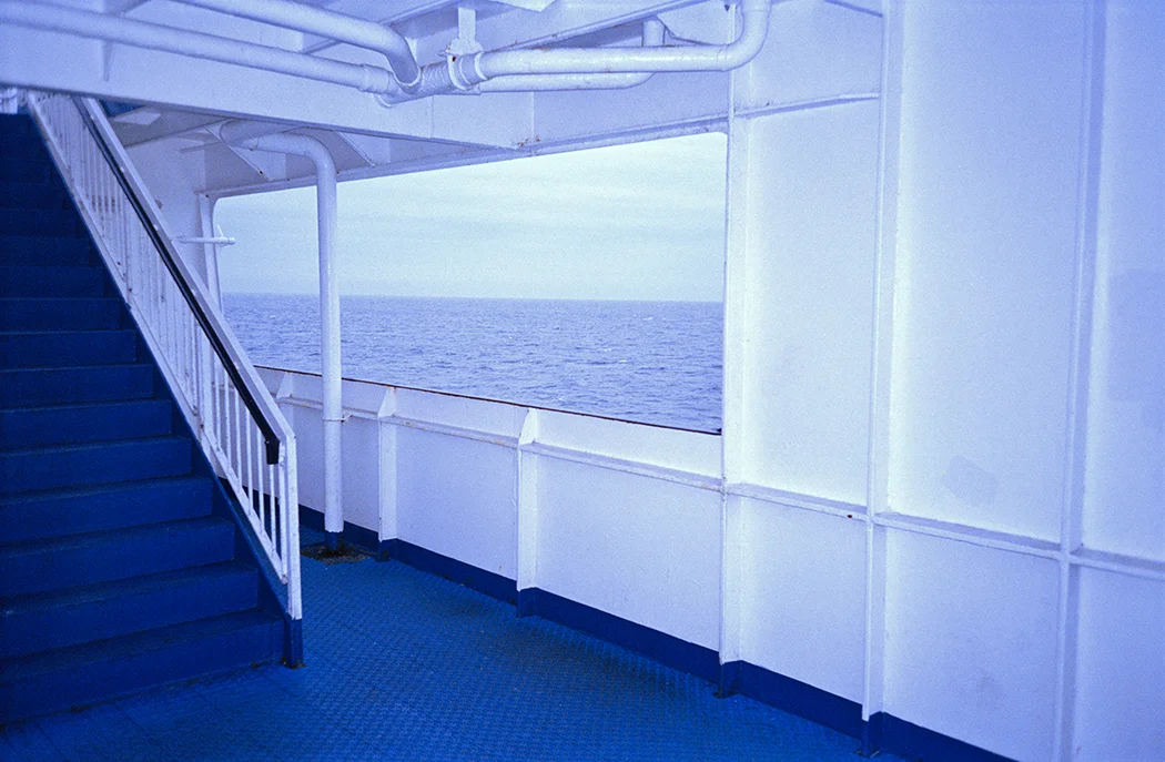 Ferry somewhere between Germany and Denmark. December 2014.