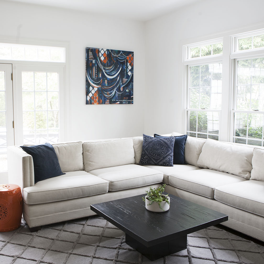 'Veiled Mystique 2', installed in the home of the Lombardi family.