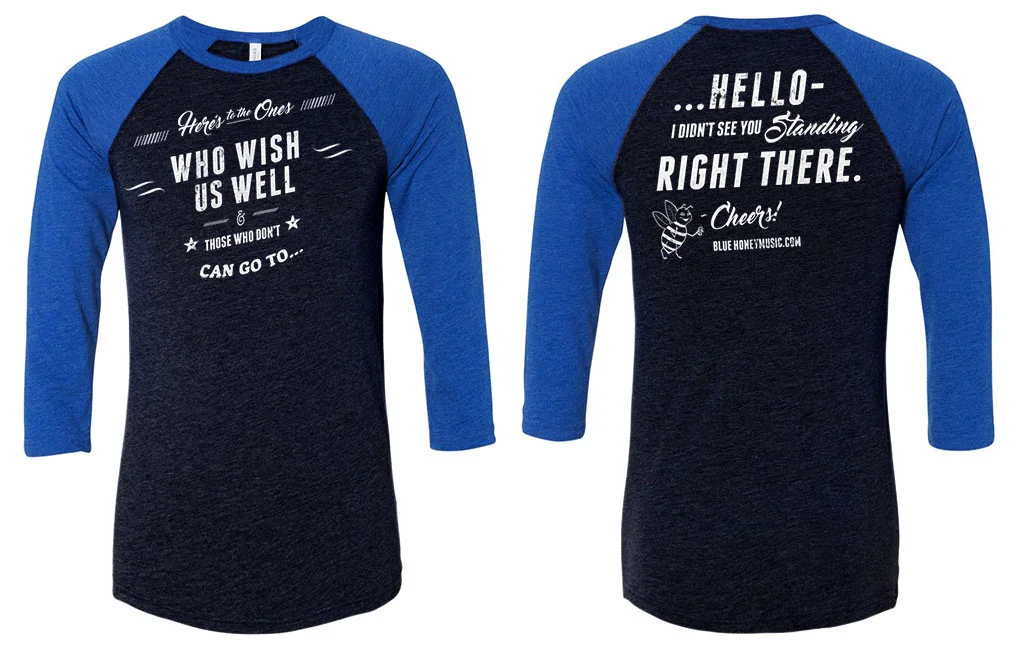 "Cheers" Raglan Baseball Tee