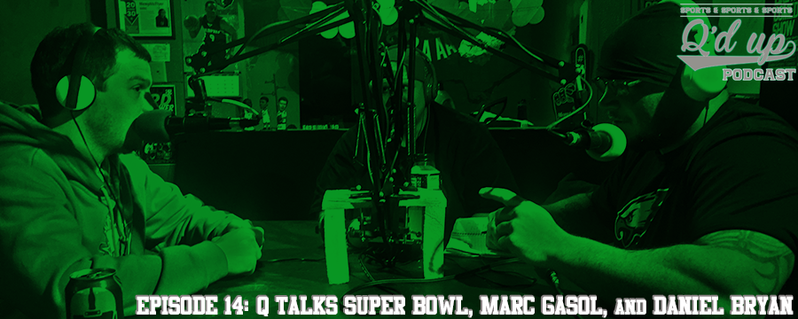 Q, CJ, and Tim recap the Super Bowl, talk about the upcoming NFL season, Marc Gasol's injury, Daniel Bryan,&nbsp;and have the 1st call in guests on the OAM hotline.  Help support the show by making any regular purchase @  theoamnetwork.com/amazon