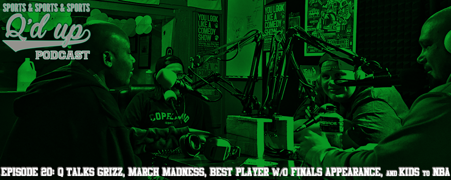 Q is joined by CJ, Darnell, and Gil to discuss the best player never to make it to a finals, HS players going straight to NBA Rule, March Madness, and the Memphis Grizzlies. Check out fanessentials.net for all your NBA gear! Use promo code "THEOAM" for 30% off your first box! 
