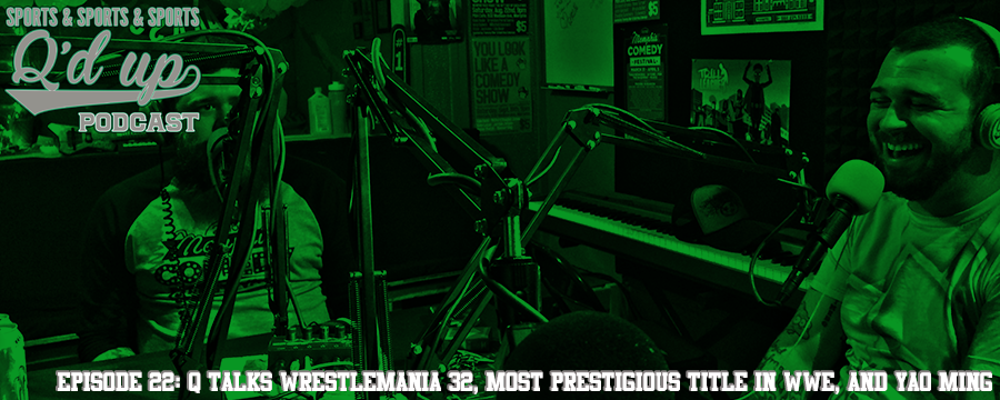 Josh and Brennan from local Memphis Band  HEELS  join Q to break down Wrestlemania 32, discuss what the most prestigious title in the WWE is, and should Yao Ming be inducted into the HOF?  Check out  Side Street Grill  @ 31 Florence St. Memphis, TN for some delicious food and great cocktails!&nbsp;
