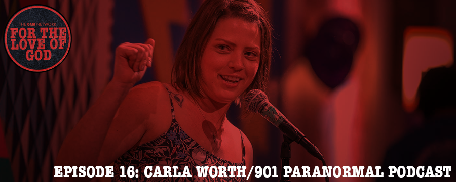 Carla Worth is a Memphis native, founder and co-owner of Aunt Key's Apothecary Clean (www.apothecaryclean.com), and host of the 901 Paranormal Podcast. In this episode with Carla, we explore the connection between religion and the Paranormal, and more. Help support For The Love Of God and start your FREE Audible trial today @ audibletrial.com/oam