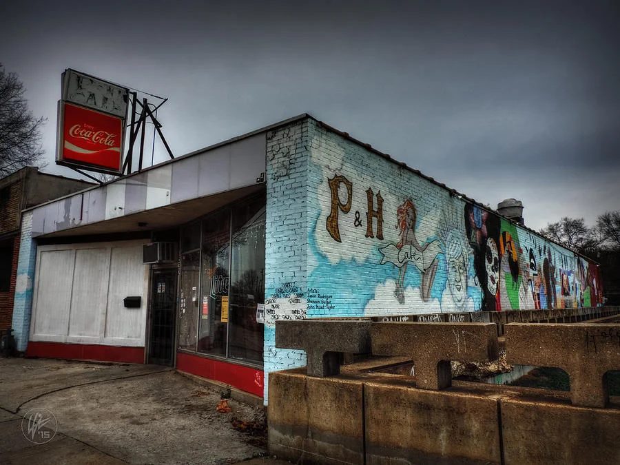 The P&H cafe is like Pandora's box... if Pandora kept her cigarettes in the box.
