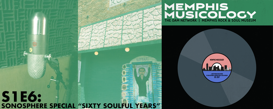 via https://sonospherepodcast.com/2017/09/29/sixty-soulful-years-the-story-of-royal-studios/ This month Sonosphere teams up with the Rock ‘n’ Soul Museum and the Memphis Musicology podcast to bring you 60 years of Royal Studios. We visit with co-owner and music producer Boo Mitchell on a tour of Royal Studios in South Memphis. Royal turns 60 this year and in this episode we’ll reminisce with singer/songwriter Don Bryant on writing hit songs and singing with Willie Mitchell’s band; legendary recording artist Ann Peebles and the magical night behind her hit “I Can’t Stand the Rain;” Memphis musician Scott Bomar on Willie Mitchell’s legacy as teacher, producer and engineer of so many classic hits; and Amber Hamilton with the Memphis Music Initiative and the partnership they have with Royal to pass on its legacy to the future talent. Come celebrate with Boo and the Mitchell family at the Levitt Shell on October 14th featuring local, regional and national artists and November 18th for the grand finale event at the Orpheum. For more information visit royalstudios.com