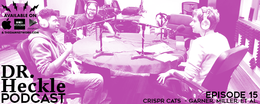 Organising director of MidSouth Peace and Justice Center Paul Garner and Comedian John Miller visit the studio and chat about citizen science initiatives, a new CRISPR/CAS gene editing tool and how ants can't handle the cinnamon challenge.&nbsp;  Visit the Mid South Peace and Justice  website  and follow them on  facebook   Follow John Miller on  instagram   Want to get in contact with us - email&nbsp;   drhecklepod@gmail.com
