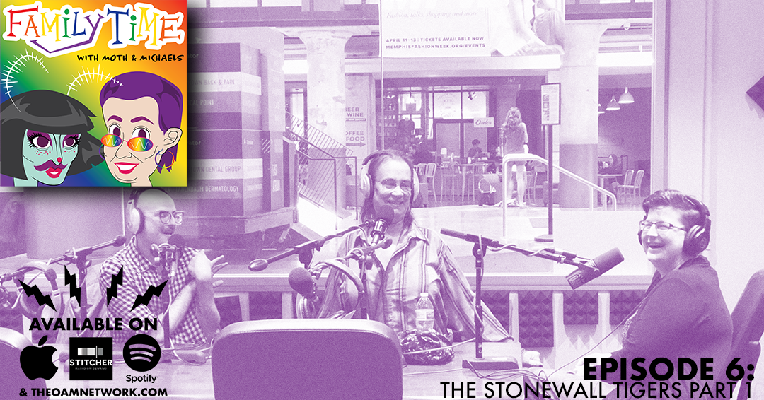In the first of a 3 part super episode featuring The Stonewall Tigers from University of Memphis, Mothie and Lisa will be talking to precious punk rock Professor, Kendra Murphy, who is the faculty advisor for the club!