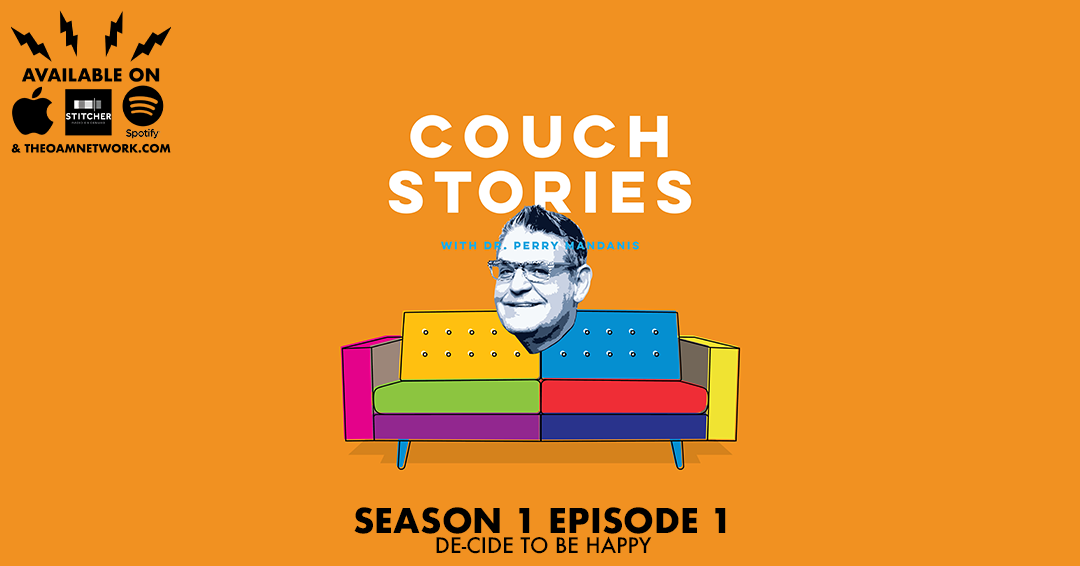 Season 1 Episode 1 of Couch Stories: De-cide to be Happy.