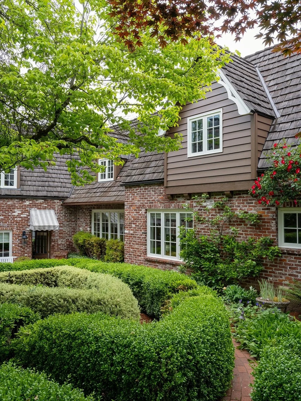 Restored historic Lake Oswego residence with preserved architectural details