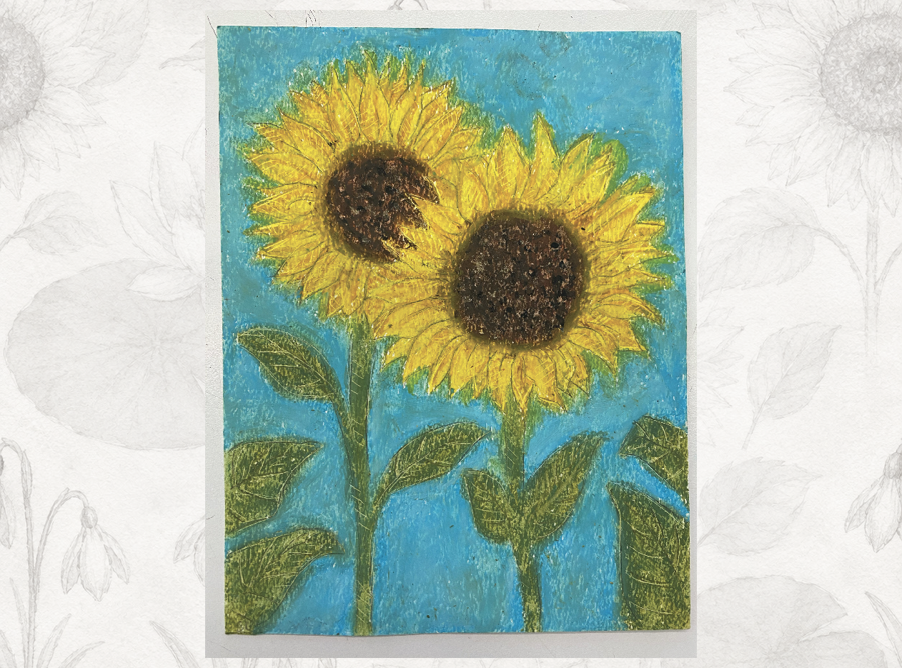"Sunflower" / Pastel
