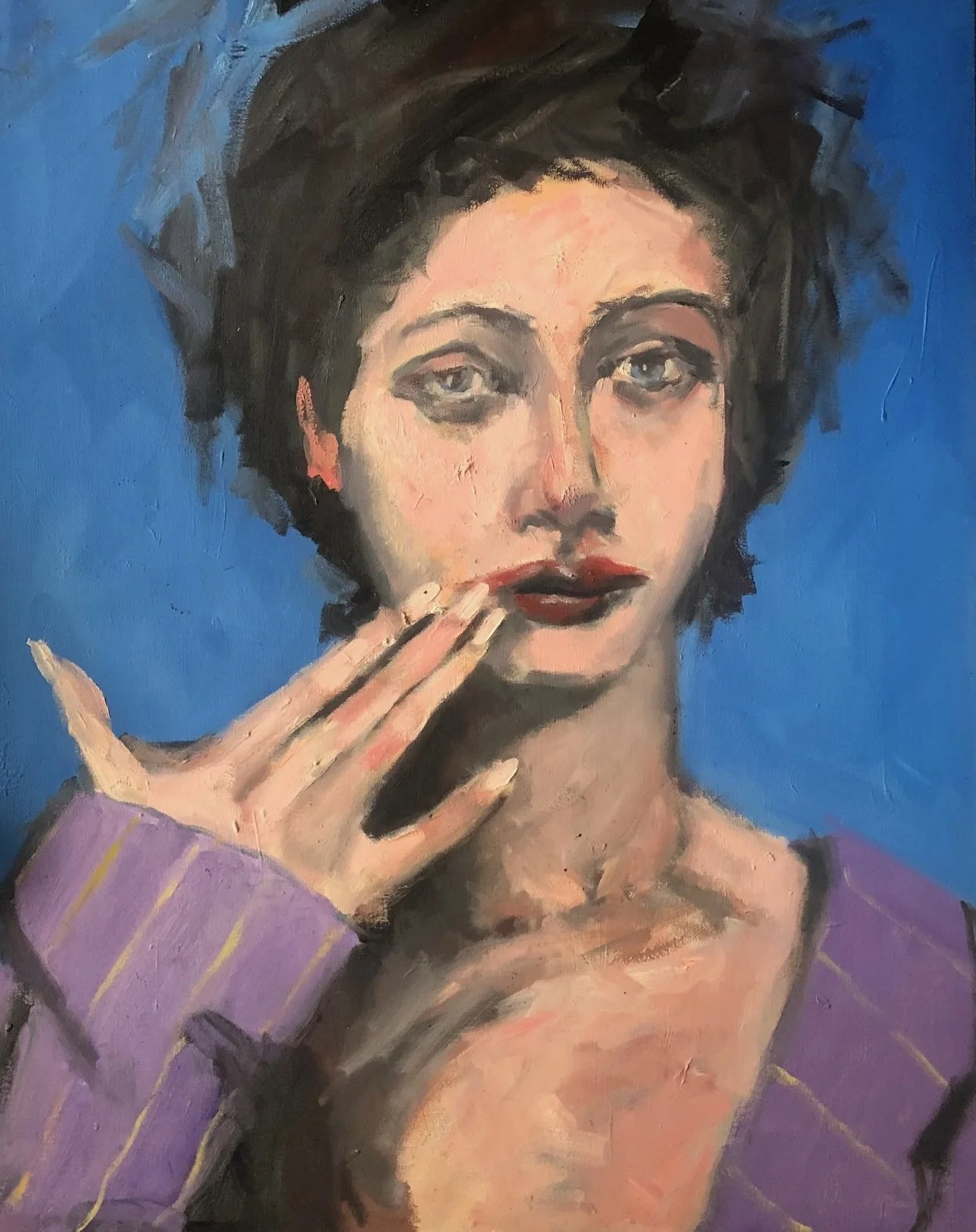 Paul Smith - WOMAN IN PURPLE.jpeg