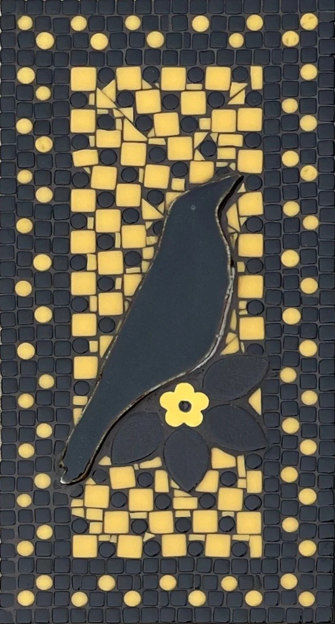 Robin Brownfield - CROW ON YELLOW.jpeg
