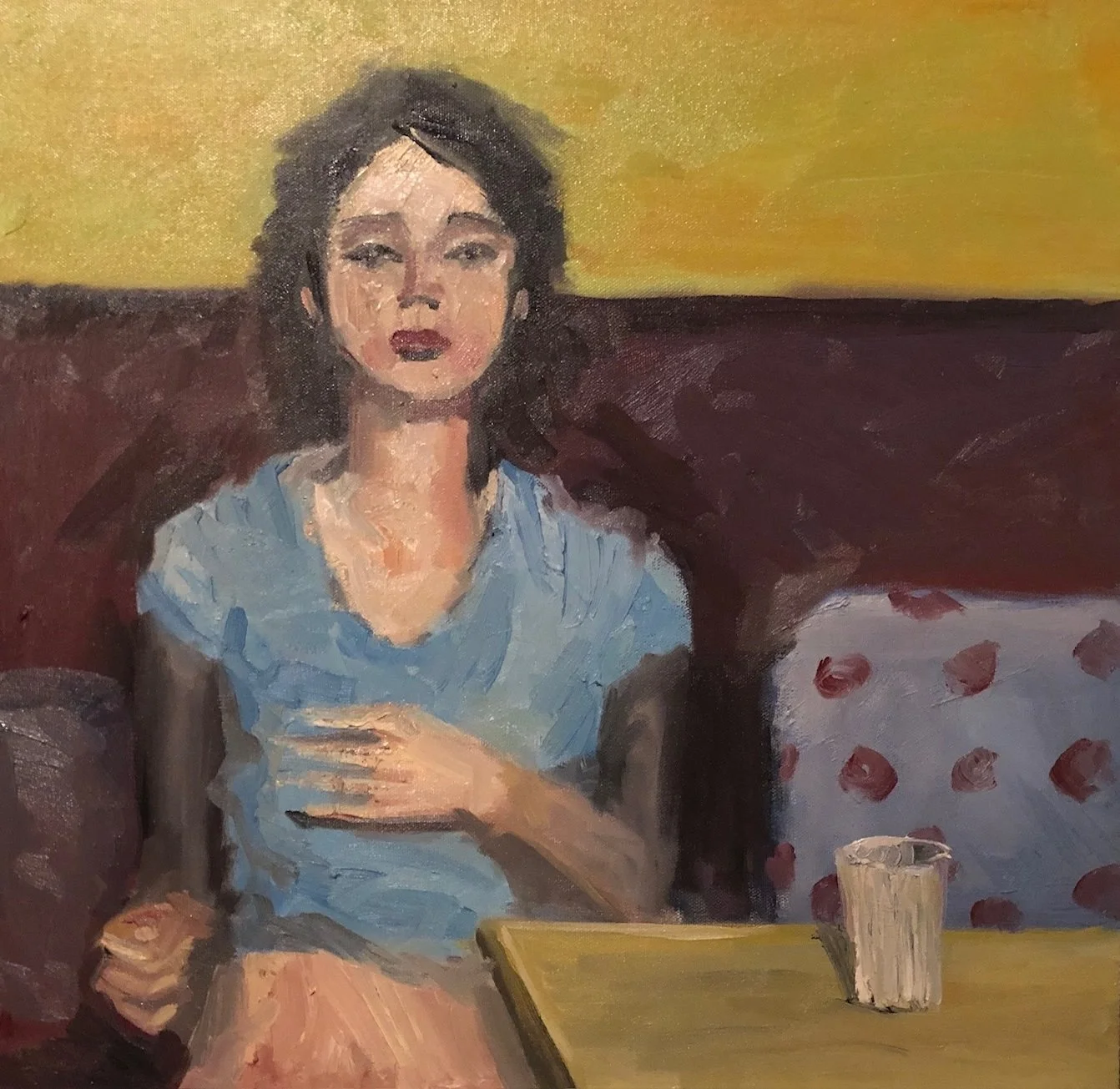 Paul Smith - WOMAN ON PURPLE BANQUET.jpeg